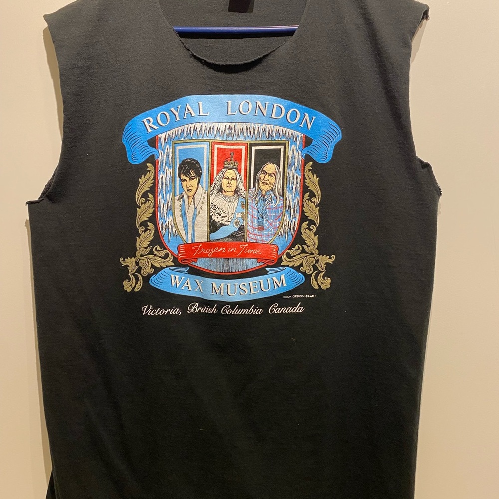 Vintage Royal London Wax Museum Tank Top. $38 obo 🙂